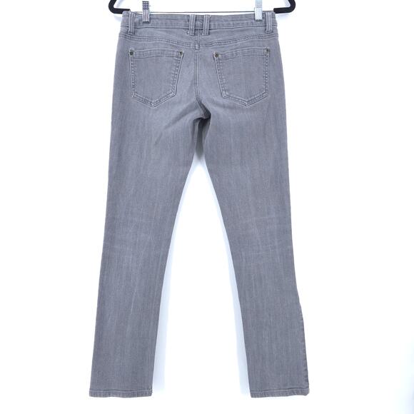 Forever 21 Normcore Slate Gray Denim Cotton Blend Stretchy Skinny Jean 27 x 30 - Picture 8 of 11